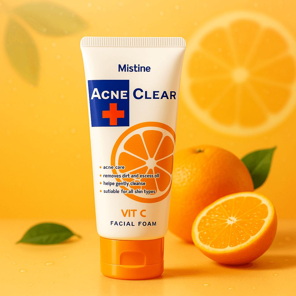 Mistine Acne Clear Vit C Facial Foam – 85gm